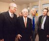 Johannes Rau bei einem Besuch im Ebert-Haus